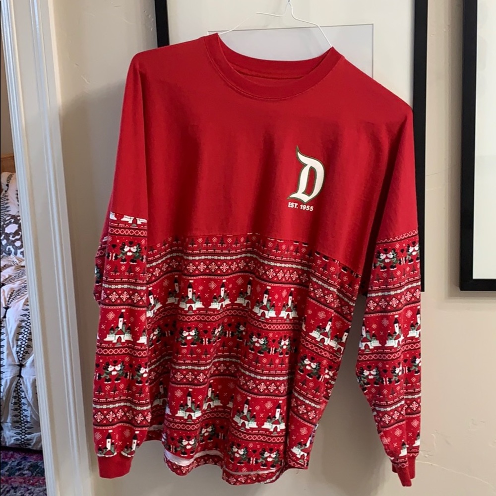 Disneyland special addition Christmas long sleeve
